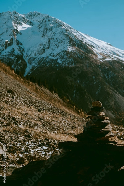Obraz snow covered mountain