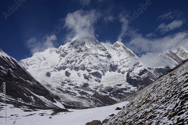 Obraz 히말라야 산 눈 설산 여행
