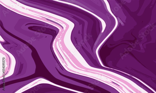 Fototapeta Vector abstract fluid colorful liquid marble paint background	