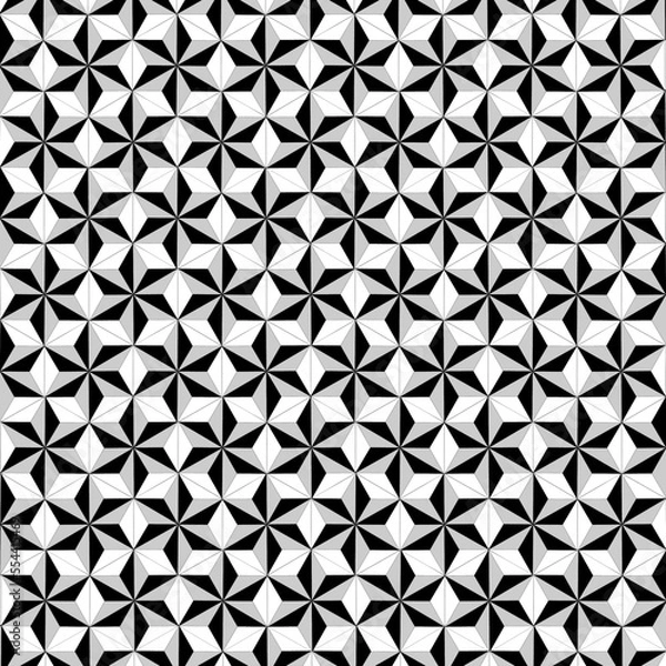Fototapeta seamless pattern with leaves, seamless floral pattern