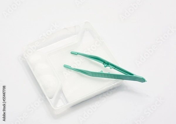 Fototapeta dressing wound set, disposable first aid set