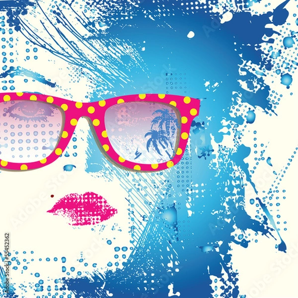 Obraz Women in sunglasses