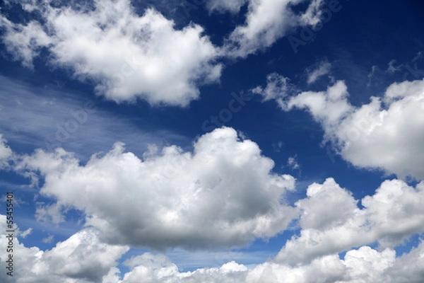 Fototapeta Wolken - Hintergrund