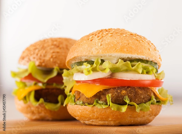 Fototapeta hamburger