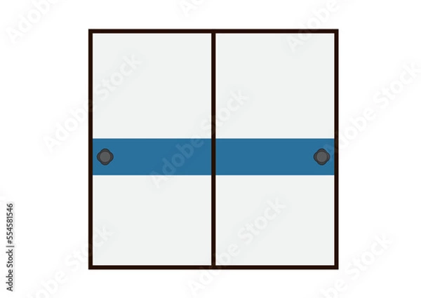 Obraz 襖のイラスト