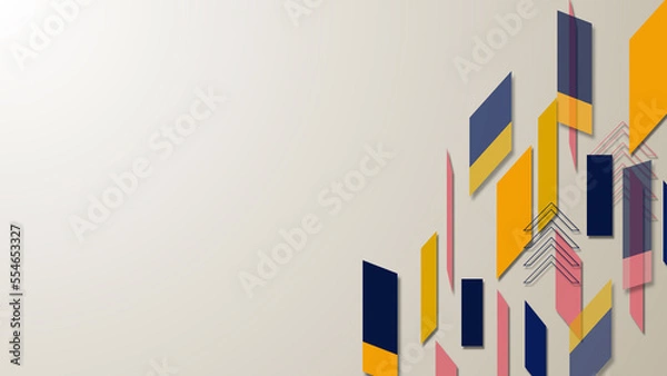 Fototapeta モーショングラフィックスの背景 