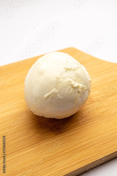 Obraz Mozzarella cheese on a board