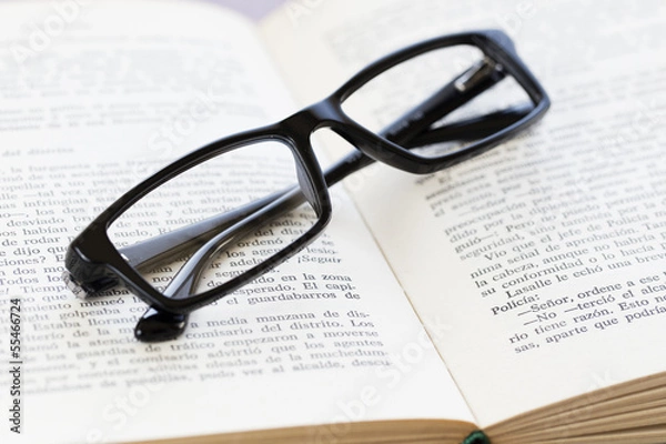 Obraz Libro y gafas