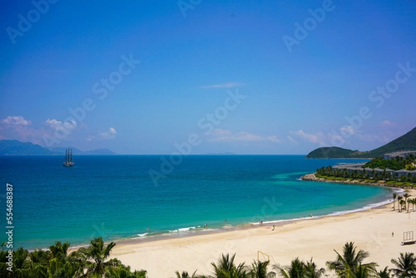 Fototapeta beach with sky