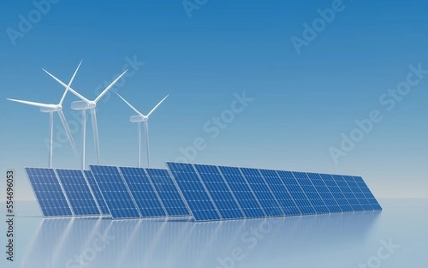 Obraz solar cell plate