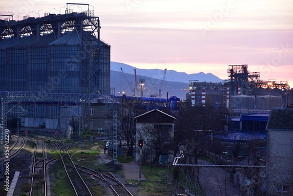 Obraz Industrial zone. 