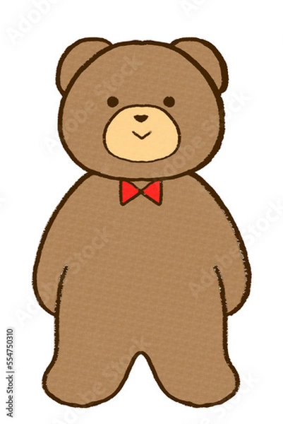 Fototapeta 子供のクマのイラスト