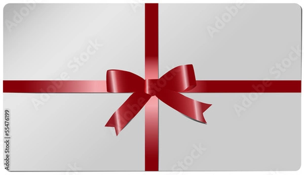 Fototapeta gift card middle