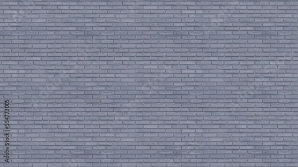 Fototapeta Natural brick pattern gray