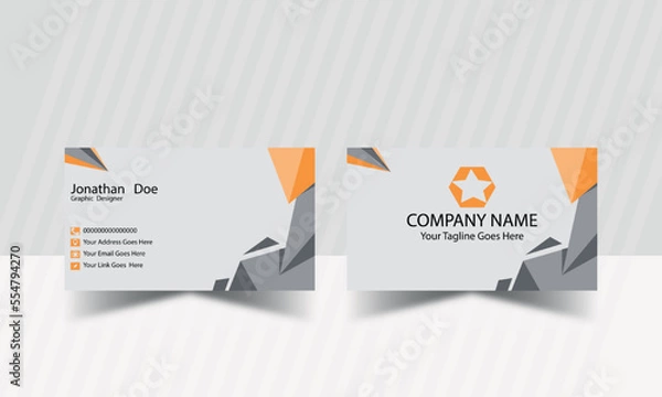 Fototapeta This Business  Card is Made from own Experince