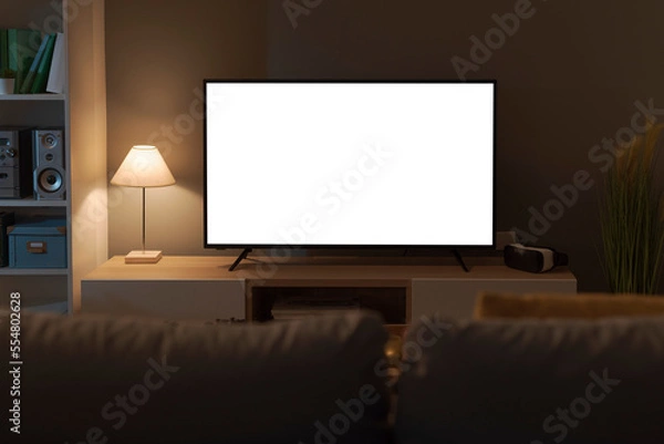 Obraz entertainment and technology concept