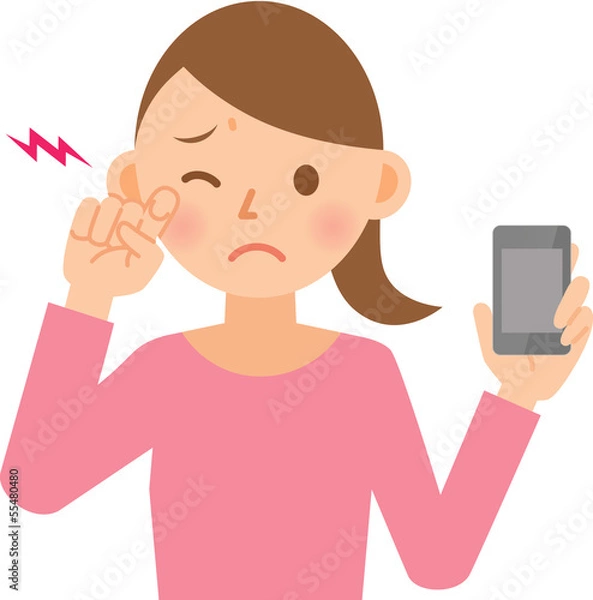 Obraz 女性　モバイル