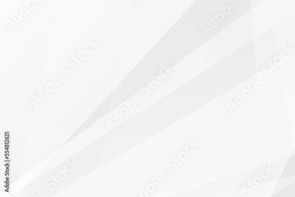 Fototapeta Abstract white and grey on light silver background modern design. Vector illustration EPS 10.