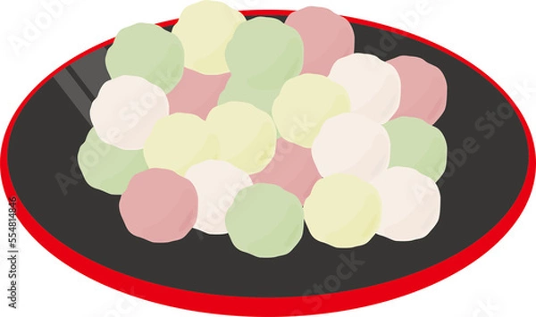 Obraz ひなあられイラスト