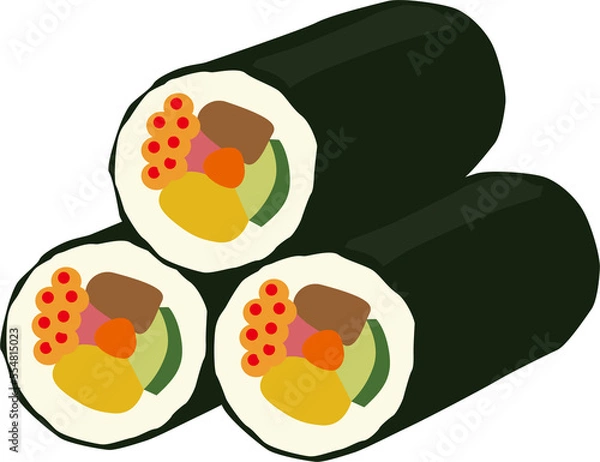 Obraz 恵方巻イラスト