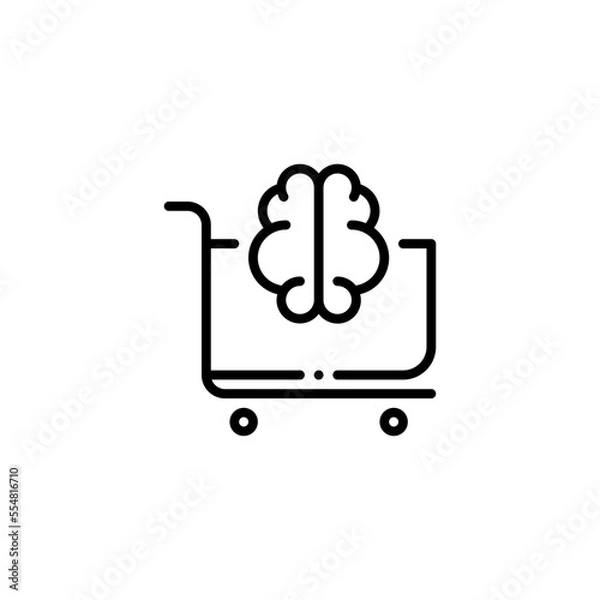 Obraz shopping cart icon