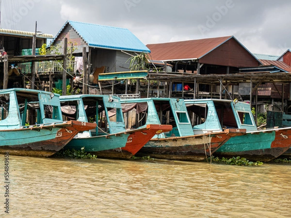 Fototapeta Schwimmende Stadt