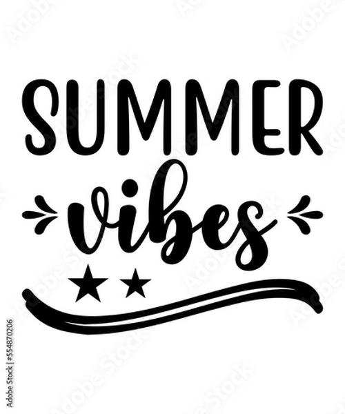 Obraz summer svg cut bundle