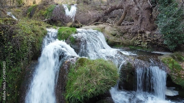Fototapeta waterfall in the forest