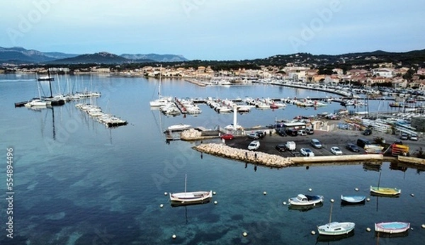 Fototapeta boats in the harbor