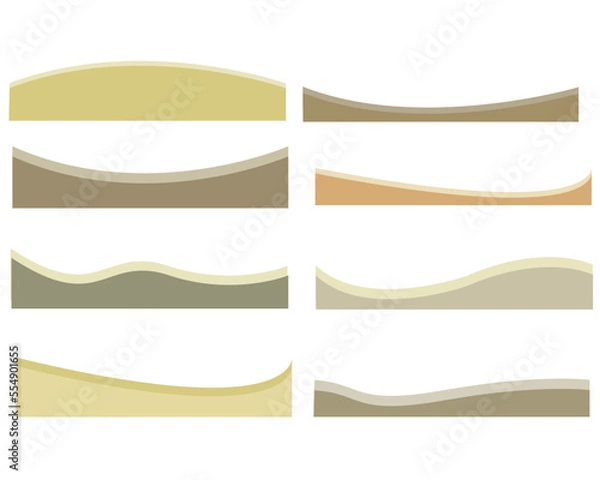 Obraz decorative curved border	