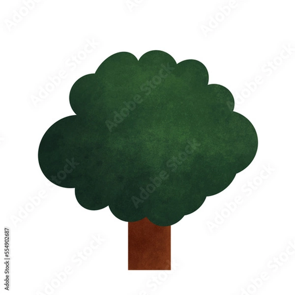 Fototapeta green tree