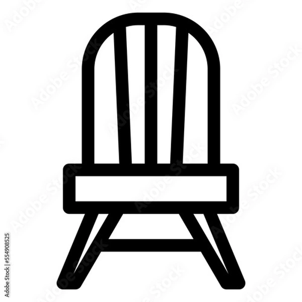 Fototapeta chair vector