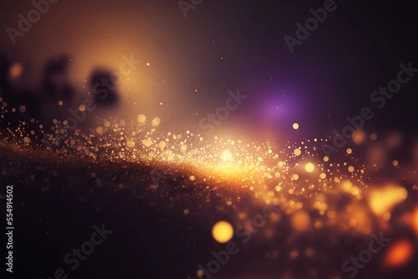 Obraz 黄金の散りばめられた背景素材