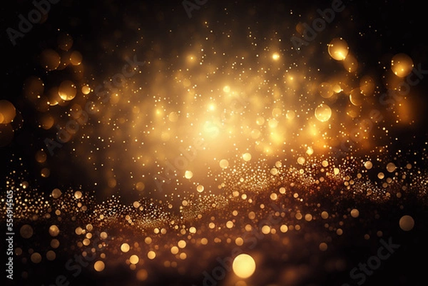 Obraz 黄金の散りばめられた背景素材