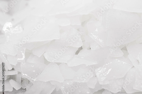 Fototapeta Magnesium chloride detailed background abstract 