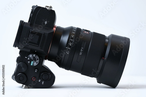 Fototapeta デジタルミラーレス一眼カメラ