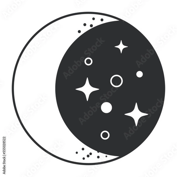 Fototapeta fullmoon night esoteric