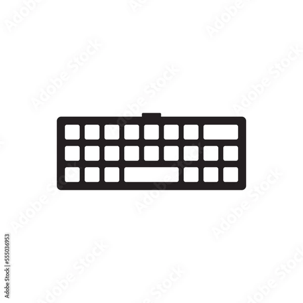 Fototapeta keyboard icon , control icon vector