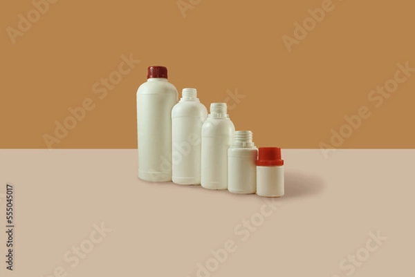 Obraz packaging plastic bottles