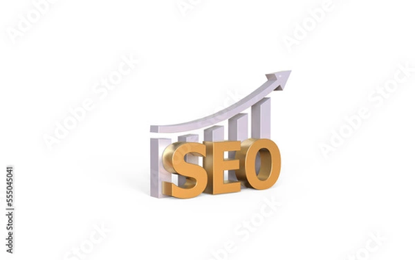 Obraz Isolated seo 3d render png image