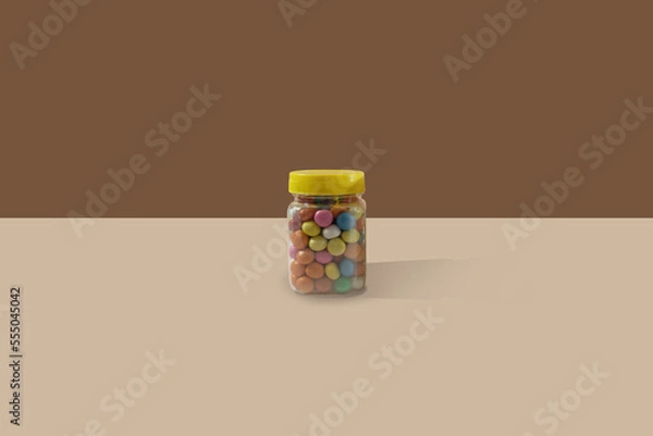 Obraz packaging plastic bottles