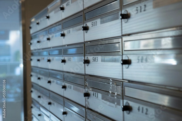 Obraz マンション 集合ポスト