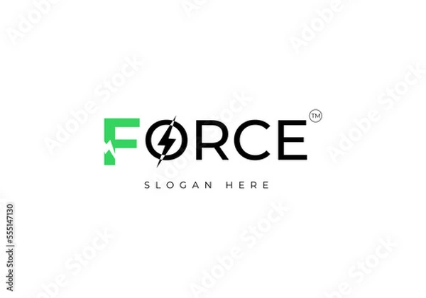 Fototapeta WORD LOGO DESIGN