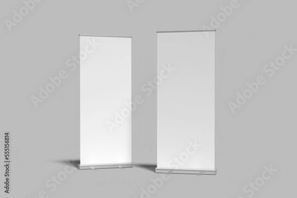 Obraz Rollup Banner Blank Mockup