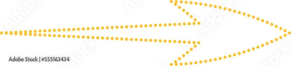 Fototapeta Dotted Arrow