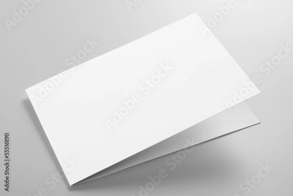 Obraz Blank folded card
