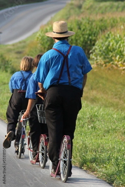 Obraz Boys on Scooters
