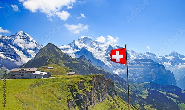 Obraz Swiss flag