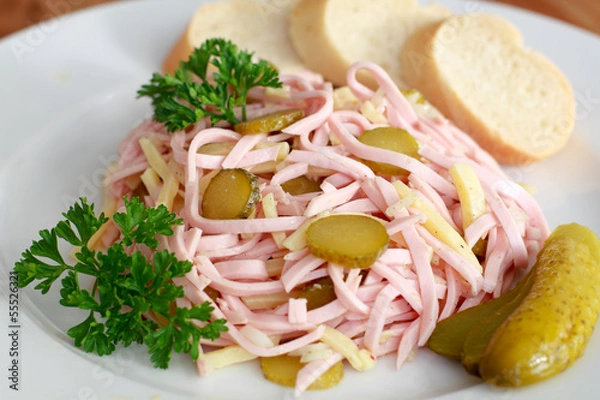 Obraz Schweiter Wurstsalat