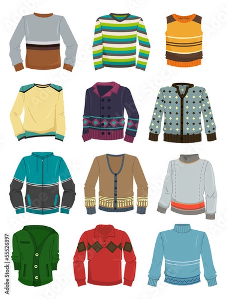 Obraz Men's sweaters